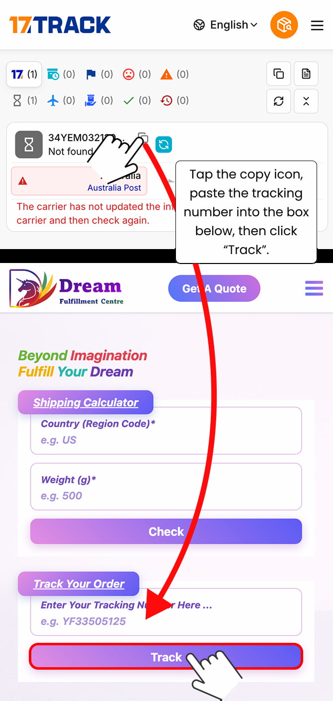 How can I track my order?